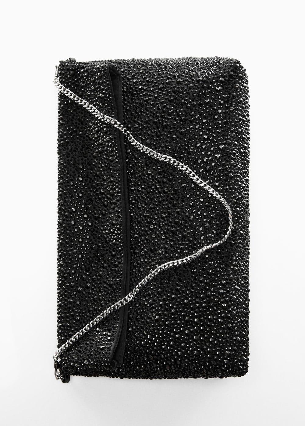 MANGO - Chain bag with crystals - One size - Women Product Image