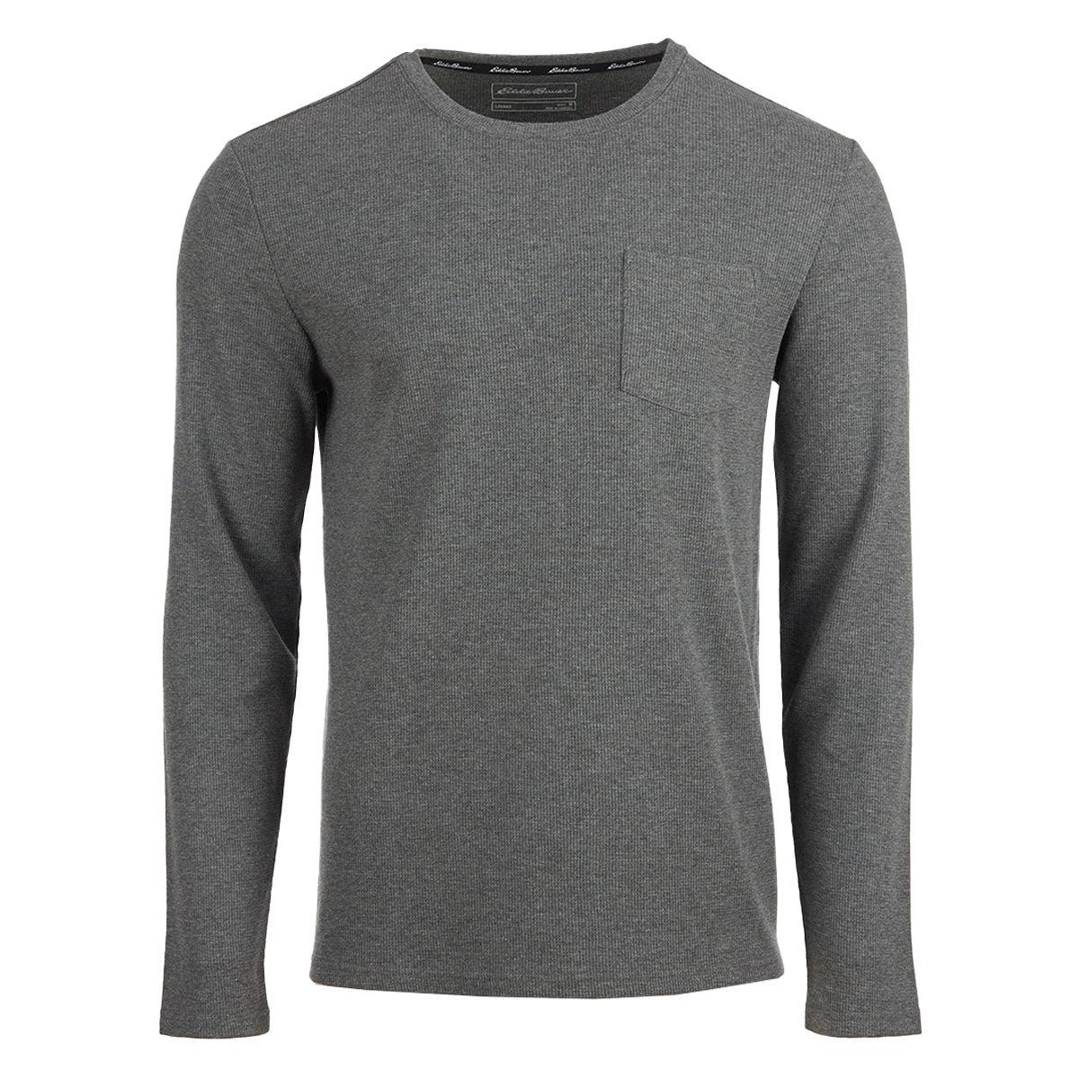 Eddie Bauer Men's Long Sleeve Waffle Pocket Crew Product Image