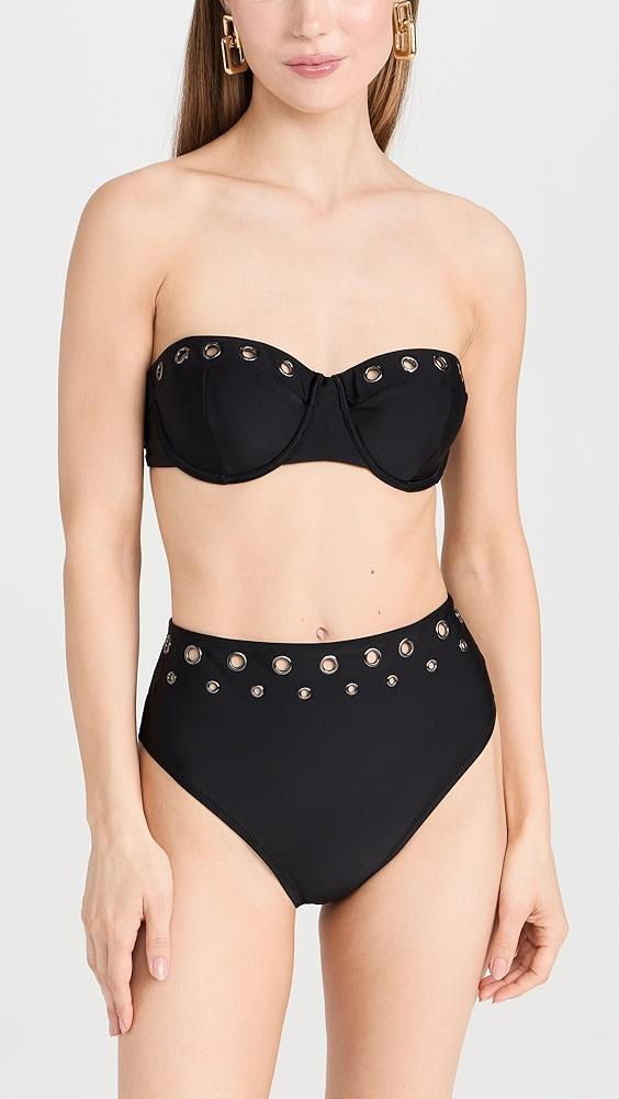 L'AGENCE Vanessa Bikini Bottoms | Shopbop Product Image