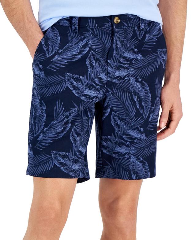 Club Room Mens Lena Leaf Print 9 Shorts, Created for Macys Product Image