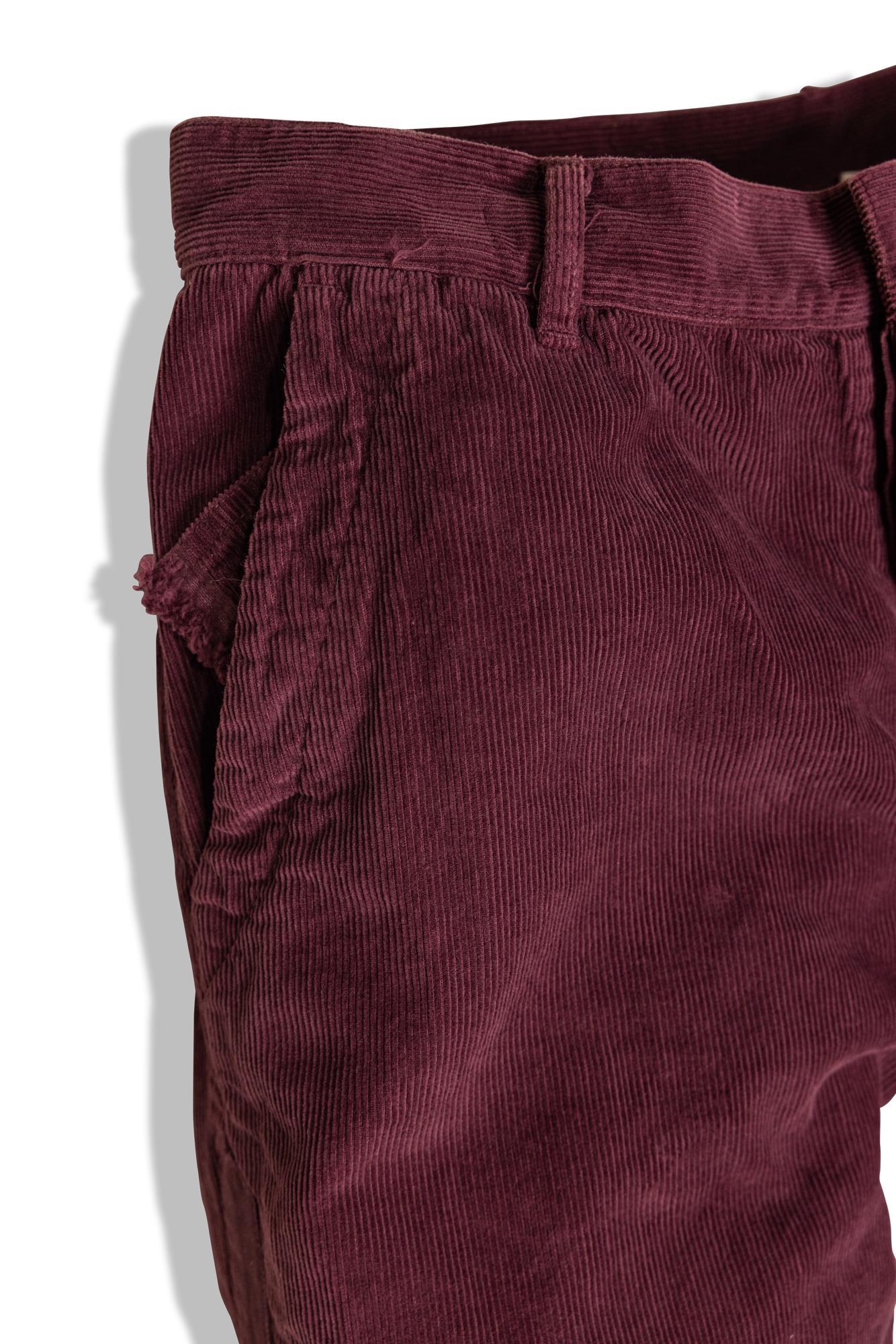 Rowan Trouser | Corduroy Wine Male Product Image