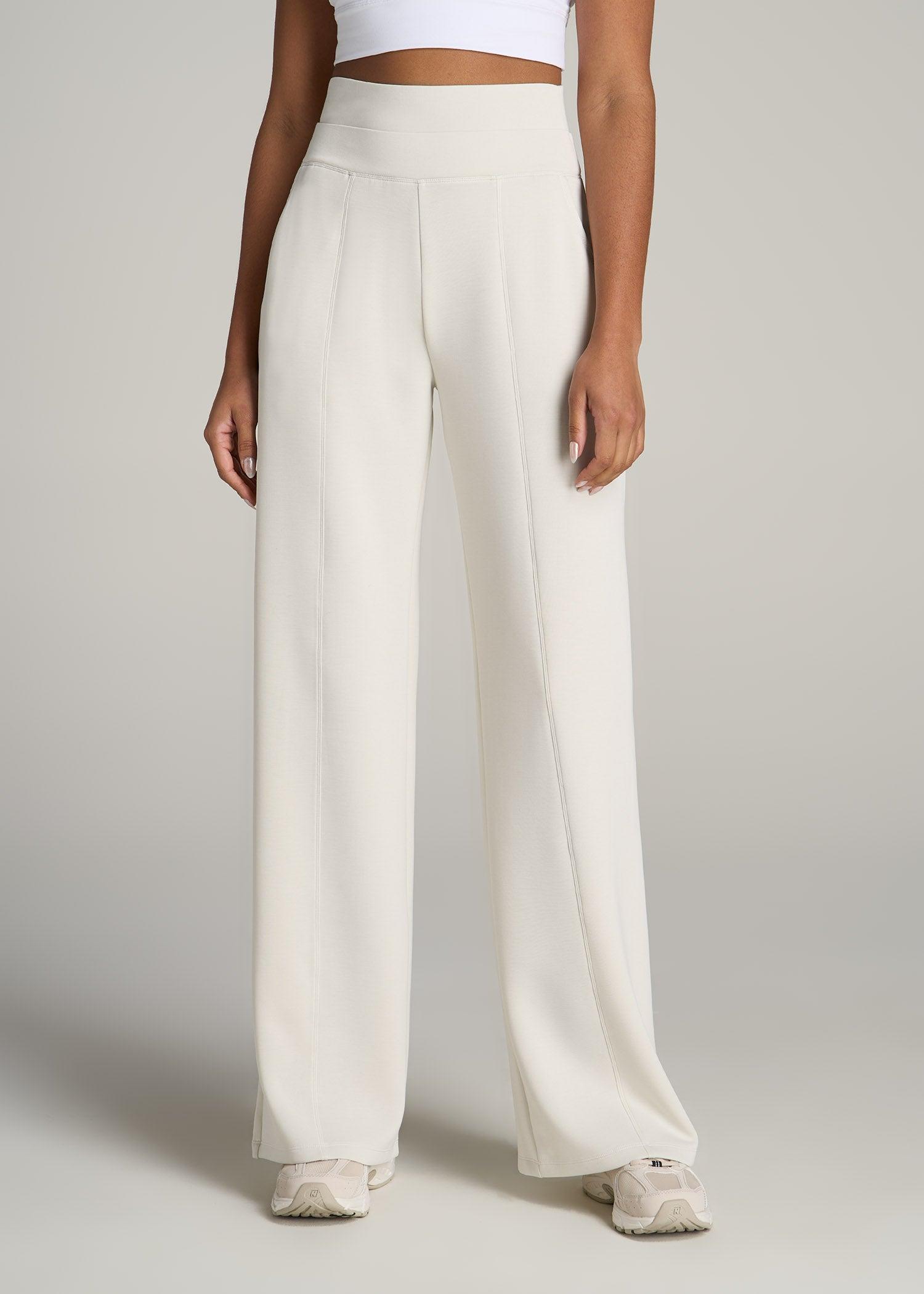 Butter Wide Leg Ultra High Rise Pant for Tall Women in Pearl Female Product Image