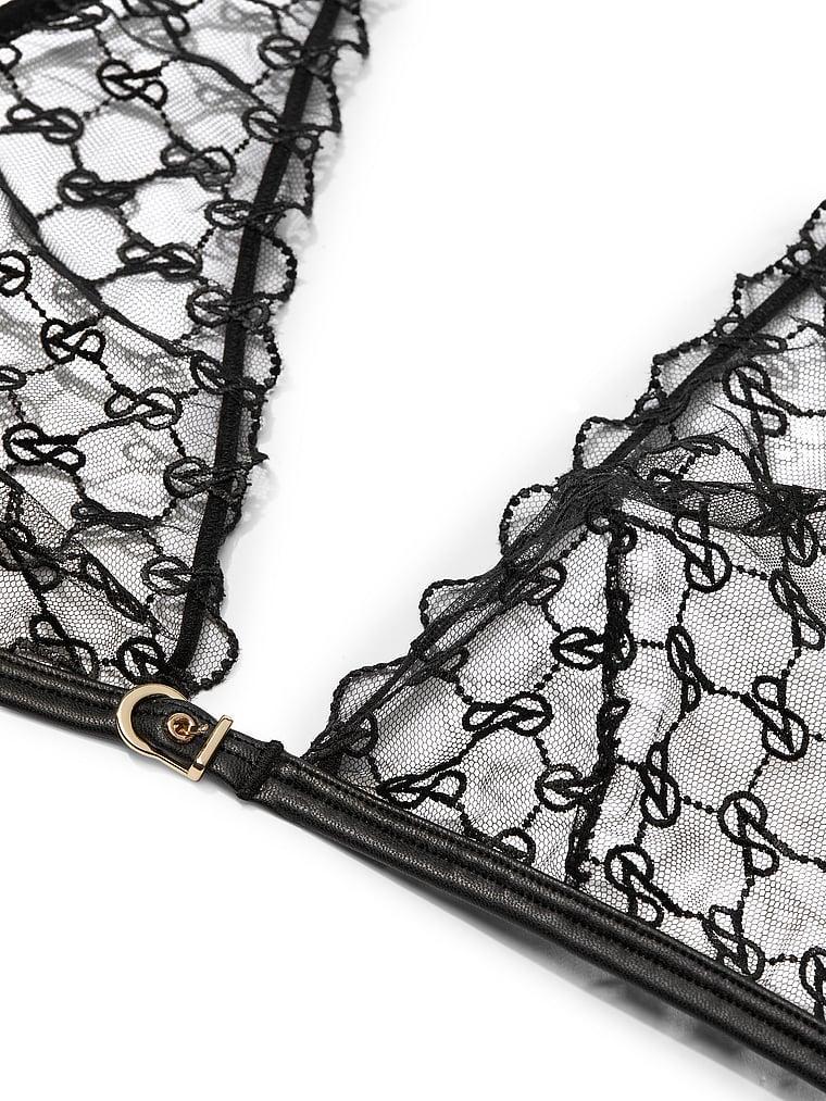 VS Logo Embroidery Triangle Bralette Product Image