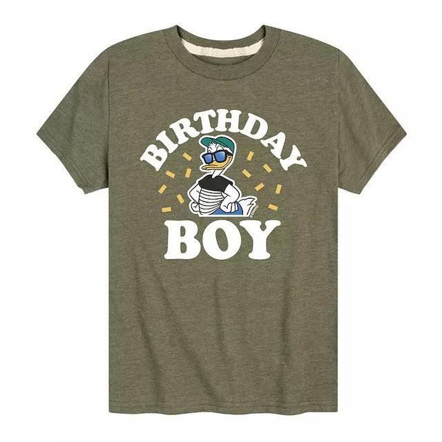 Disneys Boys 8-20 Donald Birthday Boy Graphic Tee, Boys Product Image