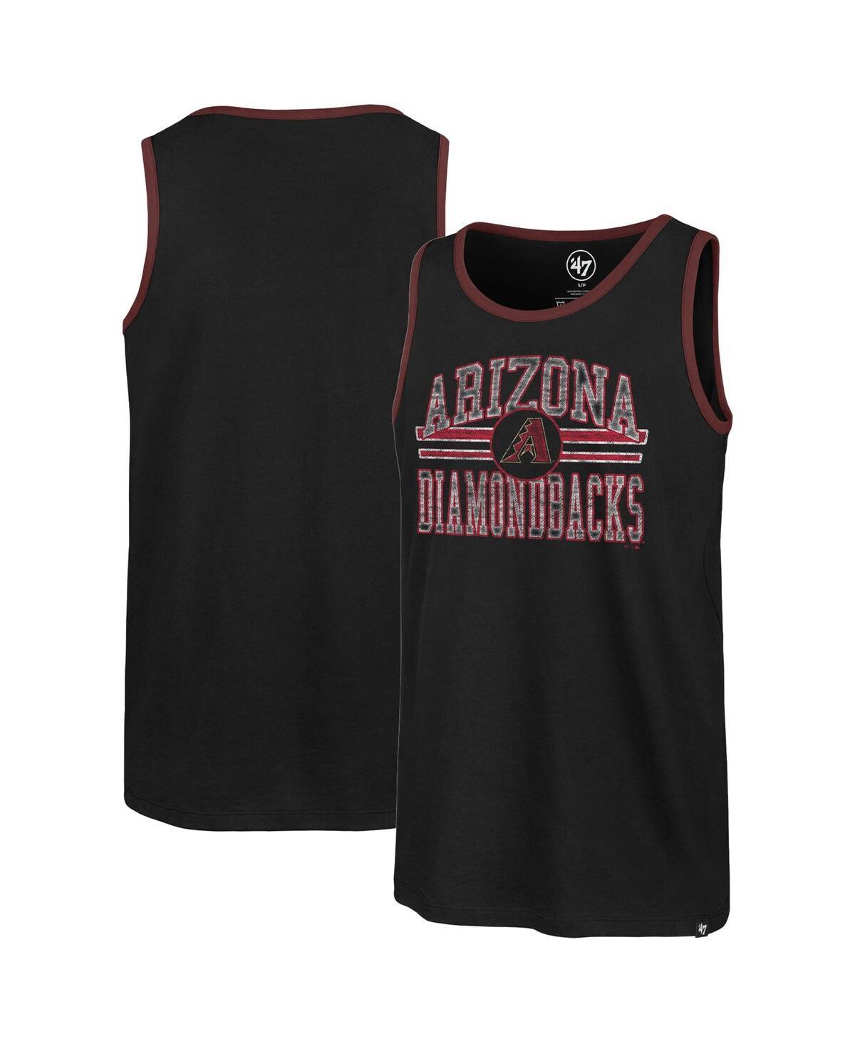 Mens 47 Brand Black Arizona Diamondbacks Winger Franklin Tank Top Product Image