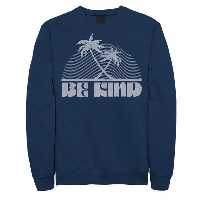 Mens Fifth Sun Be Kind Sunset Sweatshirt Blue Product Image