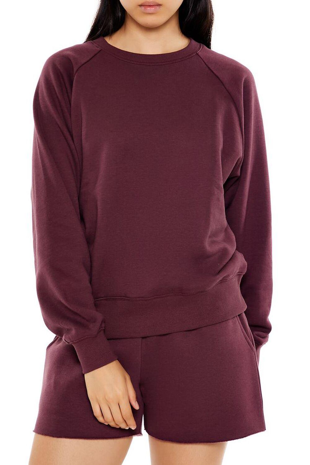 Fleece Raglan Pullover | Forever 21 Product Image