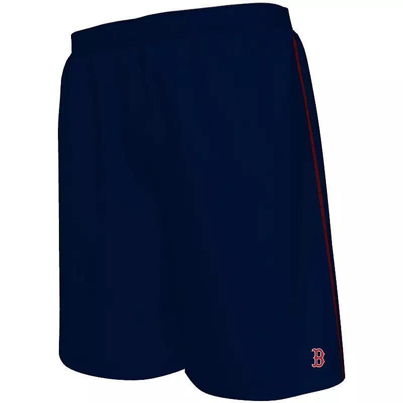 Mens Majestic Navy Boston Red Sox Big and Tall Mesh Shorts Product Image