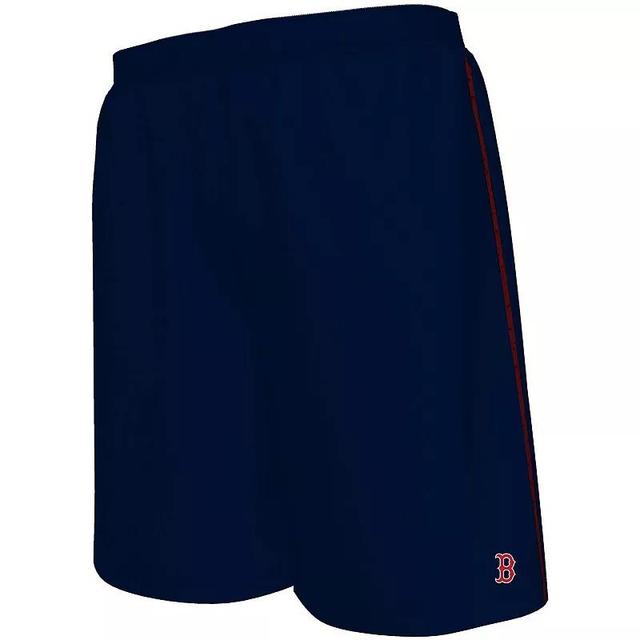 Mens Majestic Houston Astros Big & Tall Mesh Shorts Blue Product Image