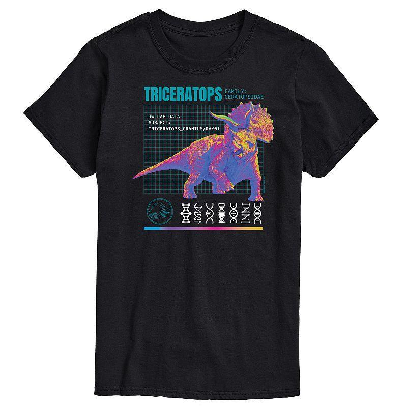 Mens Jurassic World Triceratops Graphic Tee Red Product Image