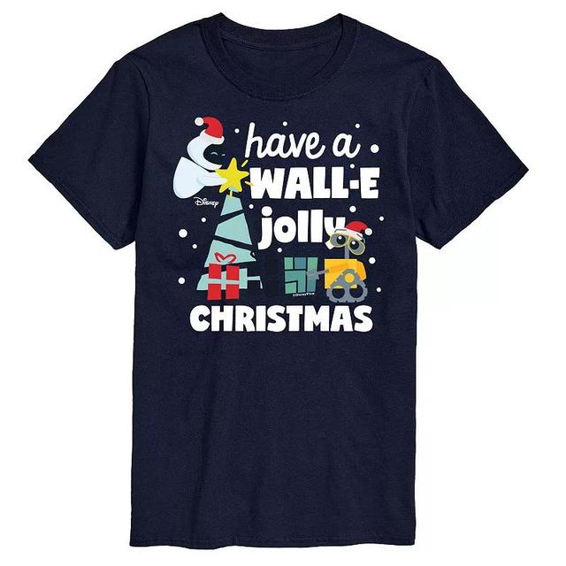 Disneys Wall-E Big & Tall Jolly Christmas Graphic Tee, Mens Product Image