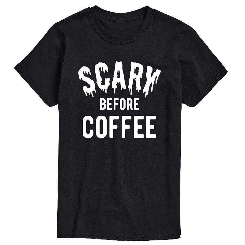 Airwaves Mens Scary Before Coffee Classic Fit T-shirt Product Image