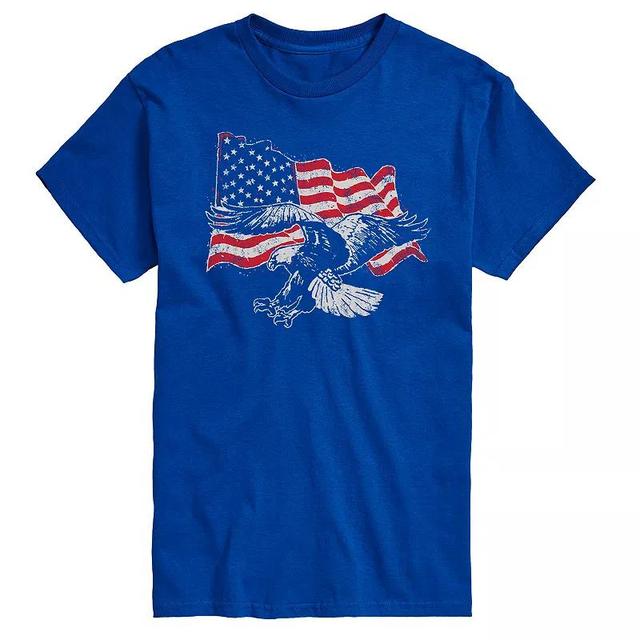 Mens Eagle Flag Graphic Tee Product Image