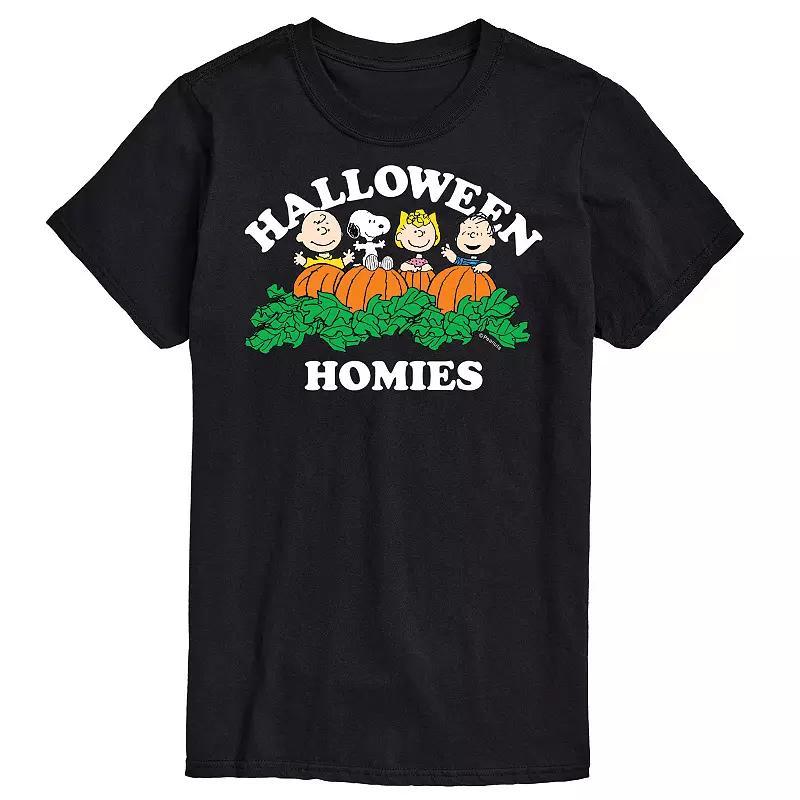 Big & Tall Peanuts Halloween Homies Tee, Mens Product Image