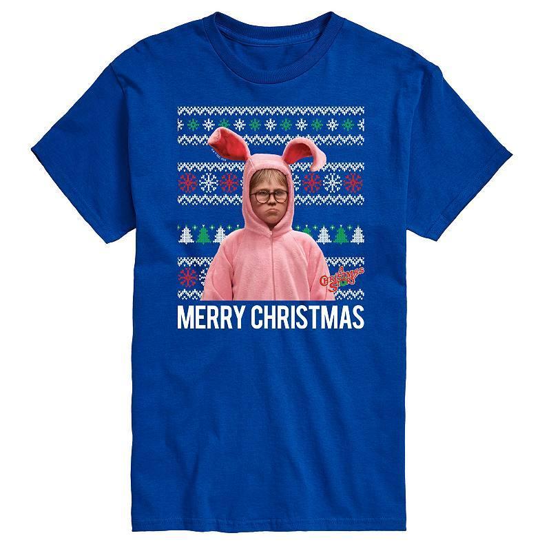 Mens A Christmas Story Merry Christmas Graphic Tee Product Image