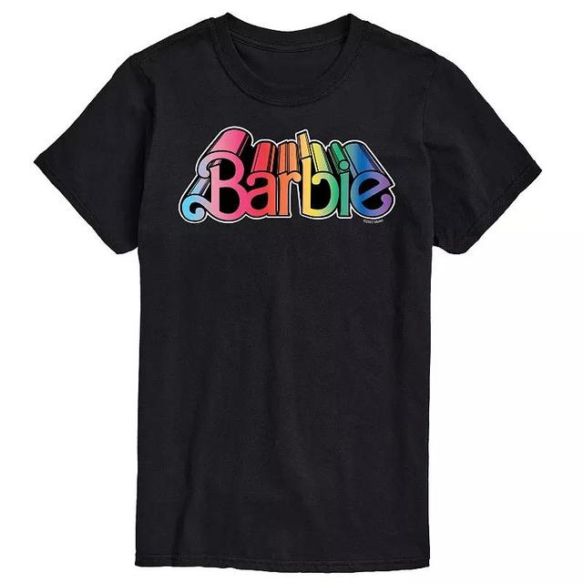 Mens Barbie Pride Logo Graphic Tee Product Image