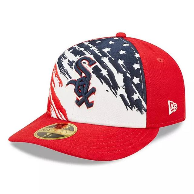 Mens New Era Chicago White Sox 2022 4th of July Low Profile 59FIFTY Fitted Hat Product Image