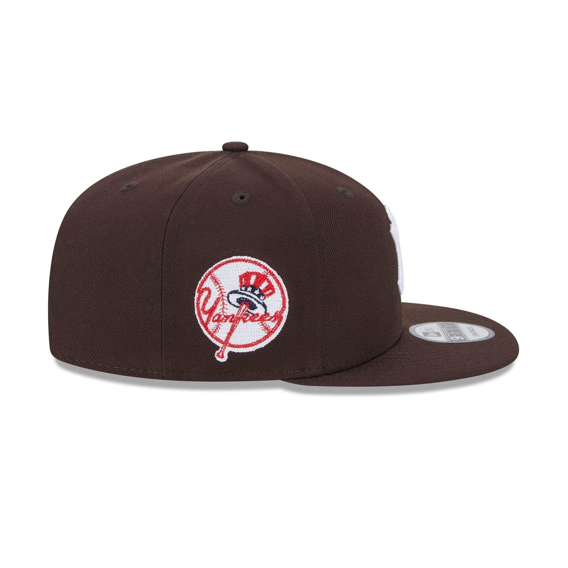 Alpha Industries x New York Yankees Brown 9FIFTY Snapback Hat Male Product Image