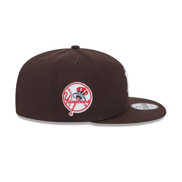 Alpha Industries x New York Yankees Brown 9FIFTY Snapback Hat Male Product Image