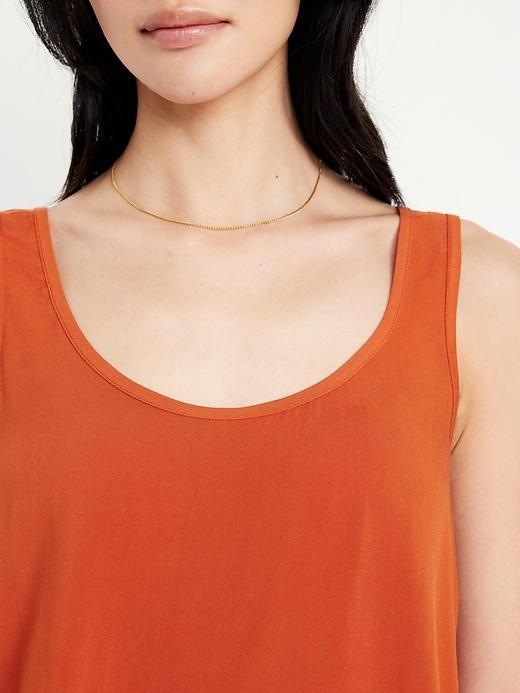 Sleeveless Shell Tank Product Image