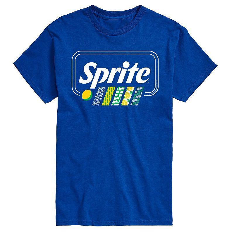 Mens Sprite Pattern Stripes Blue Product Image