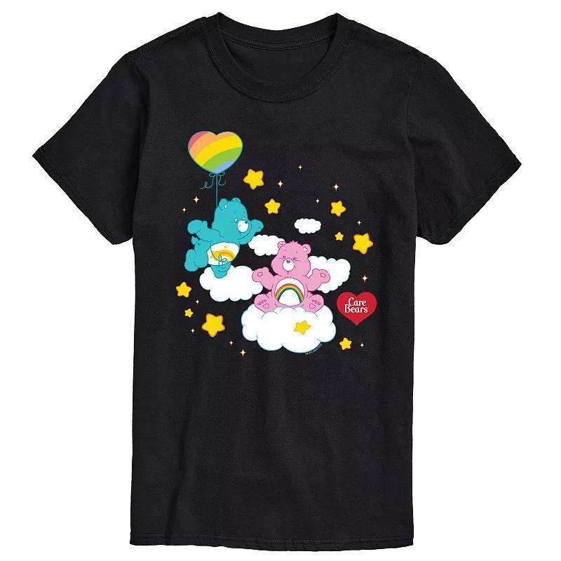 Big & Tall Care Bears Wish And Cheer Graphic Tee, Mens Product Image