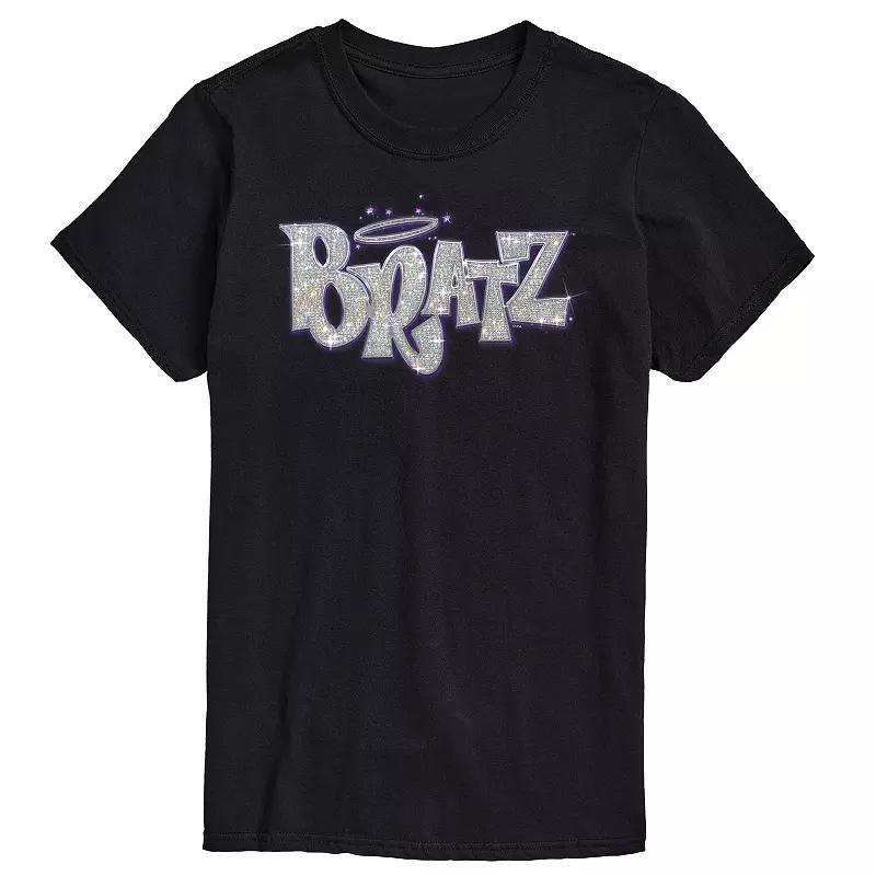 Big & Tall Bratz Sparkle Logo Graphic Tee, Mens Product Image