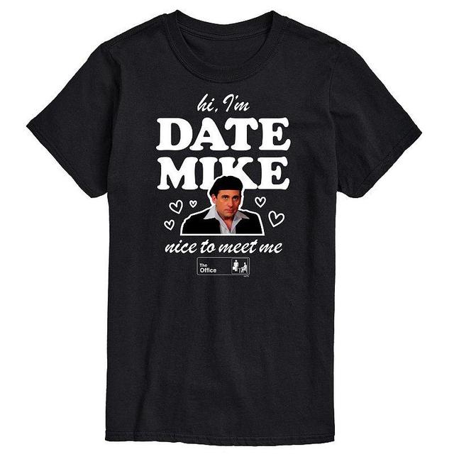 Mens The Office Hi Im Date Mike Tee Product Image