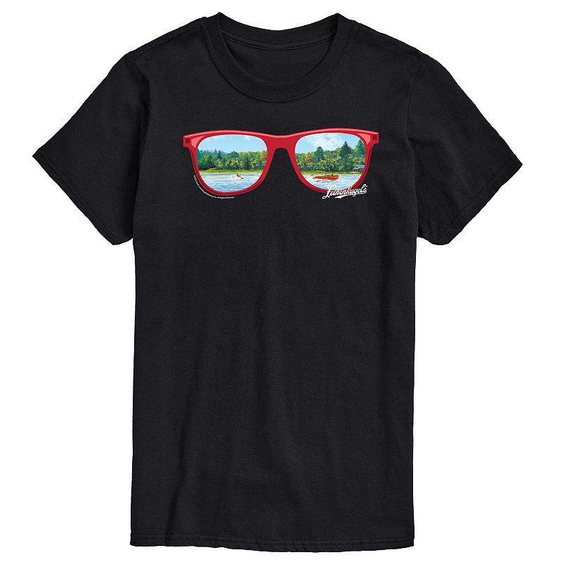 Mens Leinenkugel Sunglasses Graphic Tee Blue Product Image