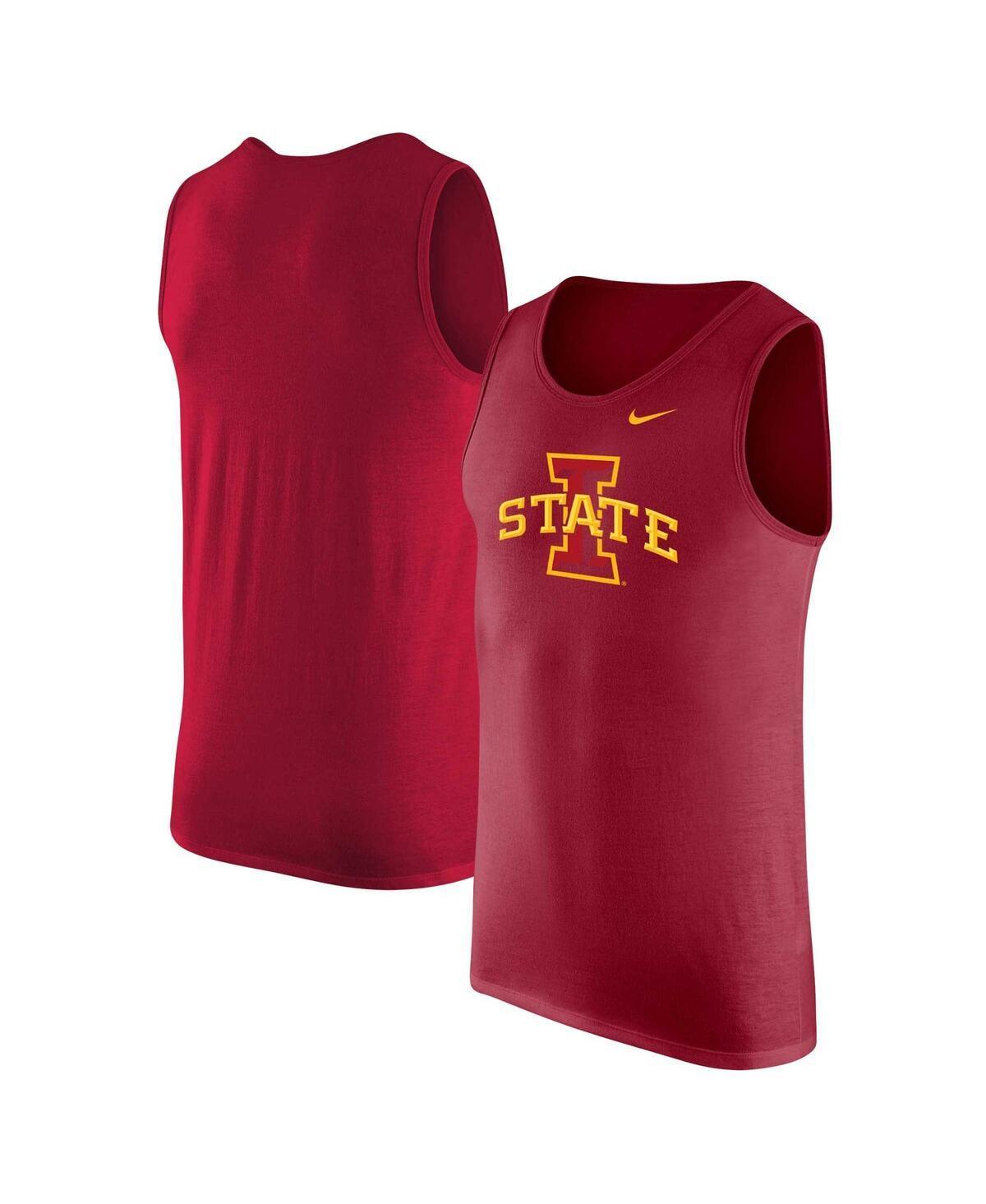 Mens Nike Cardinal Iowa State Cyclones Tank Top Product Image