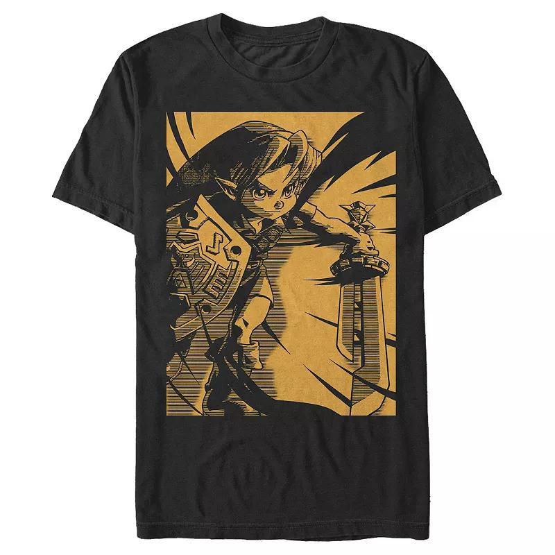 Mens The Legend Of Zelda Link Ready Graphic Tee Product Image