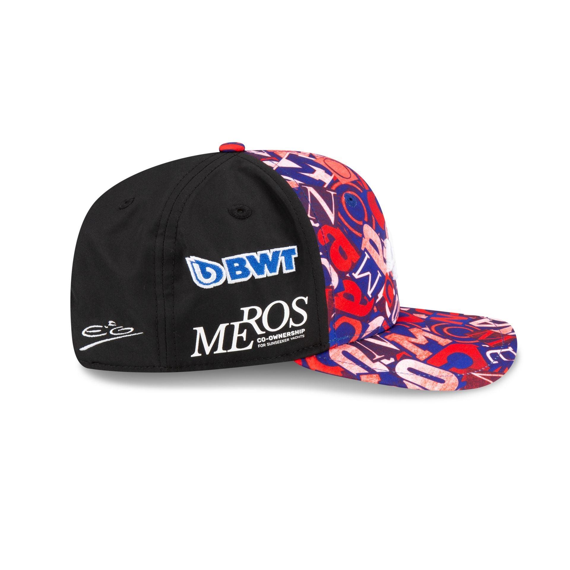 2024 Monaco Race Special BWT Alpine F1 Team Esteban Ocon 9FIFTY Pre-Curve Hat Male Product Image