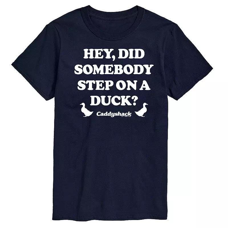 Mens Caddy Shack Step On a Duck Graphic Tee Grey Green Product Image