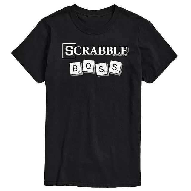 Mens Scrabble Boss Graphic Tee by Hasbro Product Image