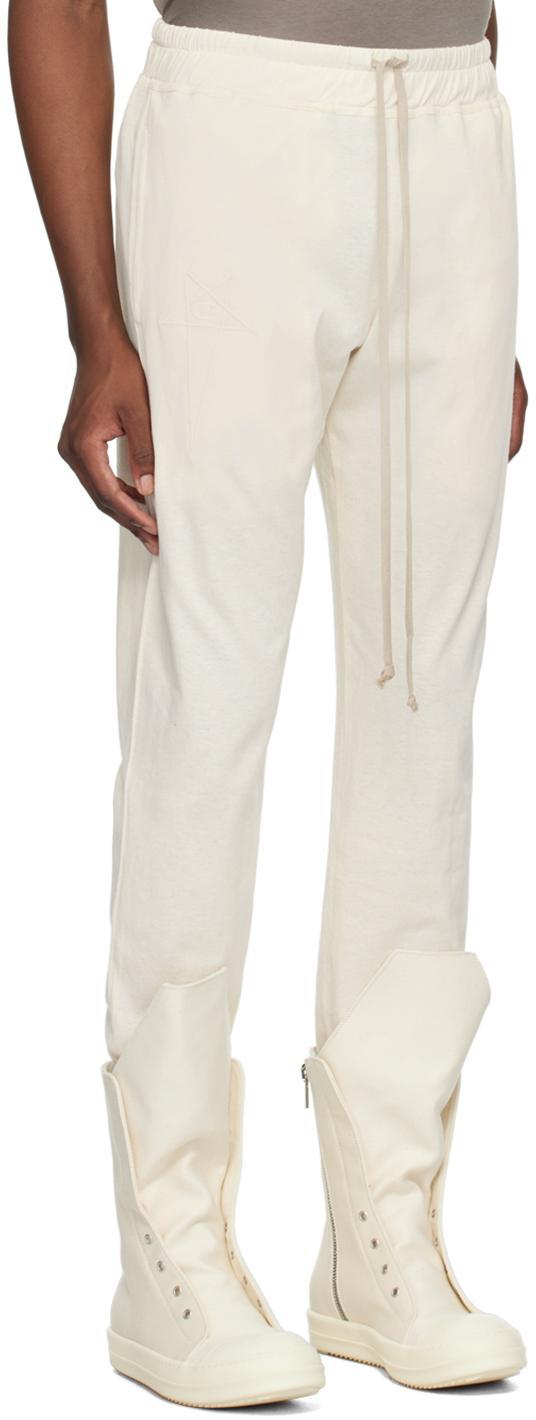 RICK OWENS Off-white Champion Edition Sweatpants In 21 Natural Product Image