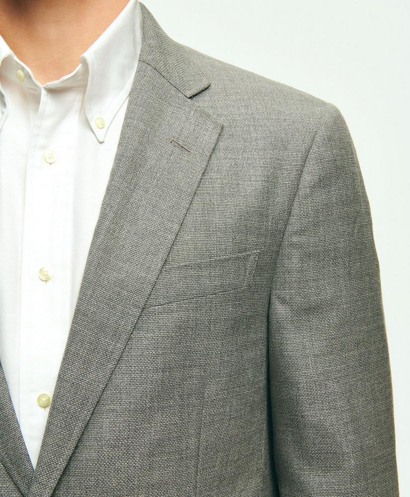 Traditional Fit Wool Hopsack Patch Pocket Sport Coat Product Image