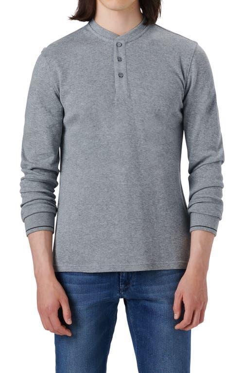 Bugatchi Regular Fit Long Sleeve Waffle Knit Henley Product Image