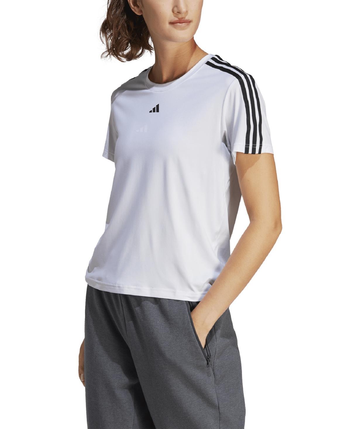 adidas Womens Aeroready Train Essentials 3-Stripes T-shirt Product Image