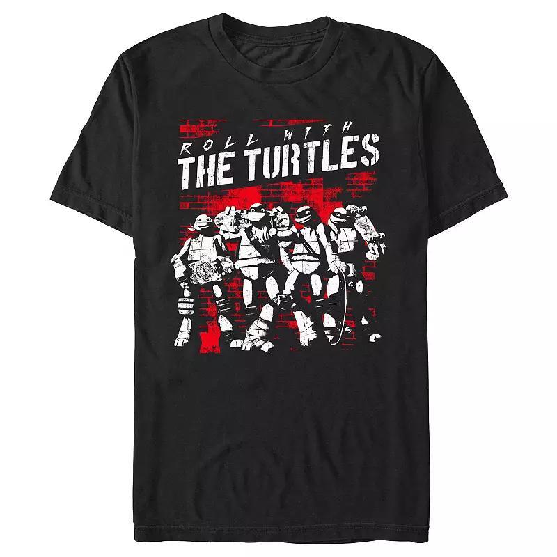 Mens Teenage Mutant Ninja Turtles Roll With The Turtles Graphic Tee Product Image