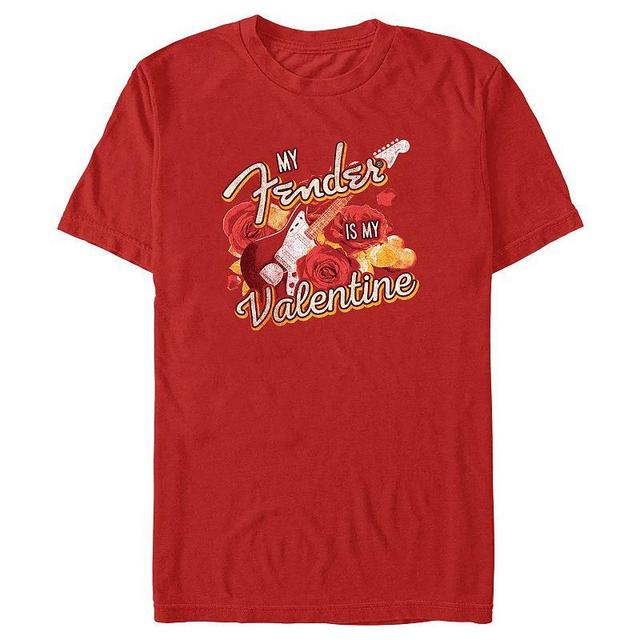 Mens Fender My Fender Is My Valentine Graphic Tee Product Image