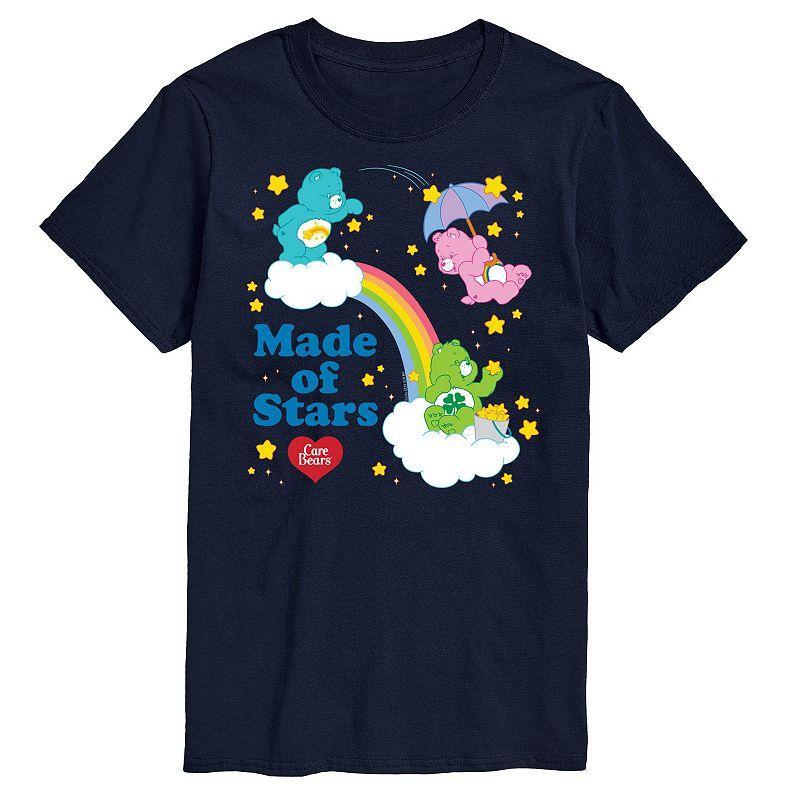 Big & Tall Care Bears Made Of Stars Graphic Tee, Mens Blue Product Image