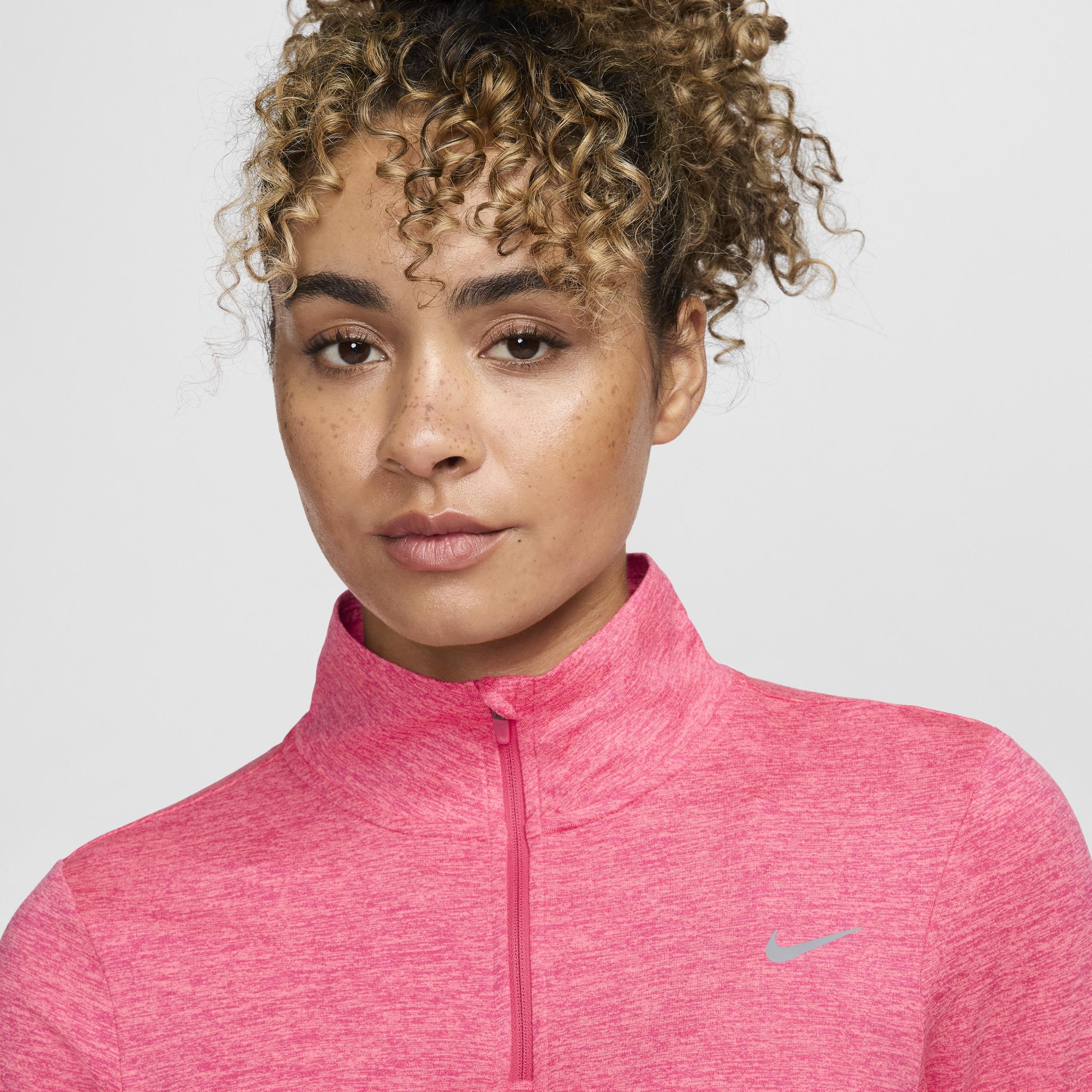 Nike Women's Swift Element UV Protection 1/4-Zip Running Top Product Image