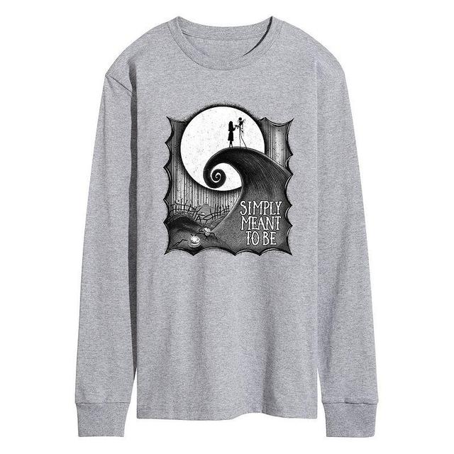 Disneys Nightmare At Christmas Mens Long Sleeve Graphic Tee Product Image