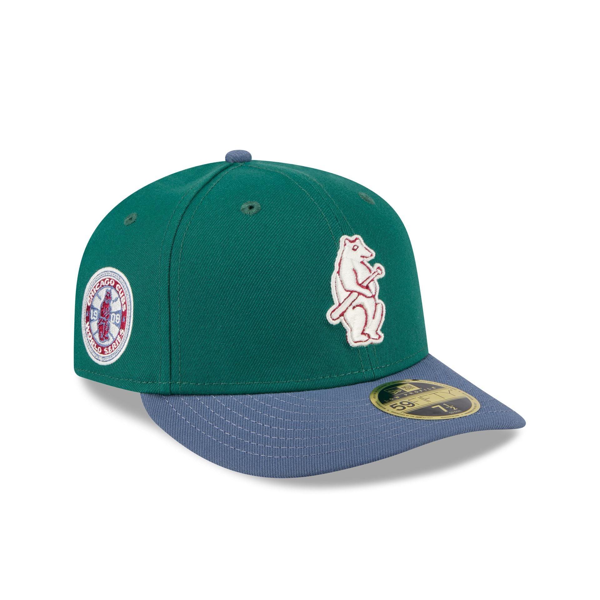 Chicago Cubs Green Gemstone Low Profile 59FIFTY Fitted Hat Male Product Image