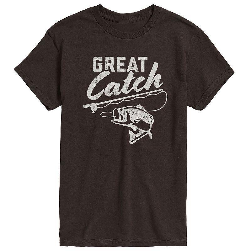 Mens Great Catch Graphic Tee Product Image