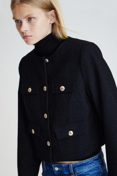 Textured-weave Jacket Product Image