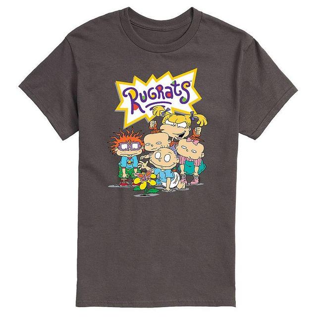 Mens Rugrats Group Tee Grey Product Image