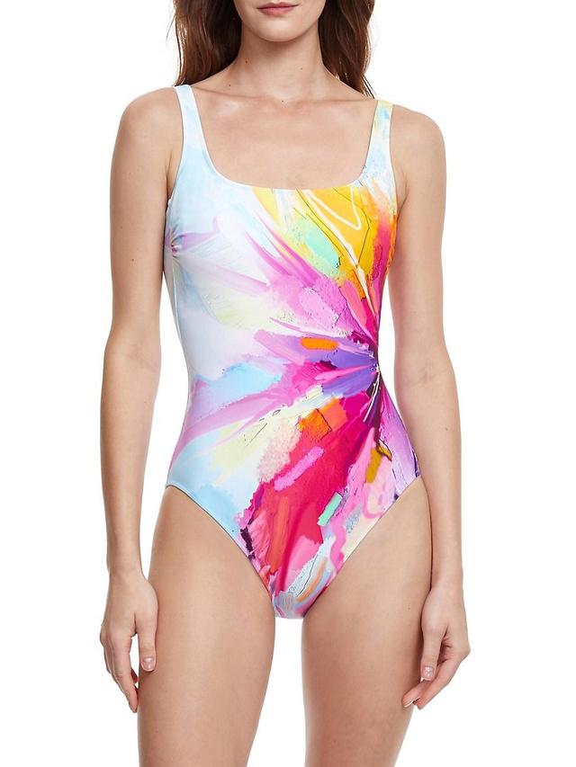 Womens Summer In Capri One-Piece Swimsuit Product Image