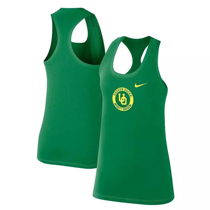 Womens Nike Royal Duke Devils Modern Circle Racerback Tank Top Product Image