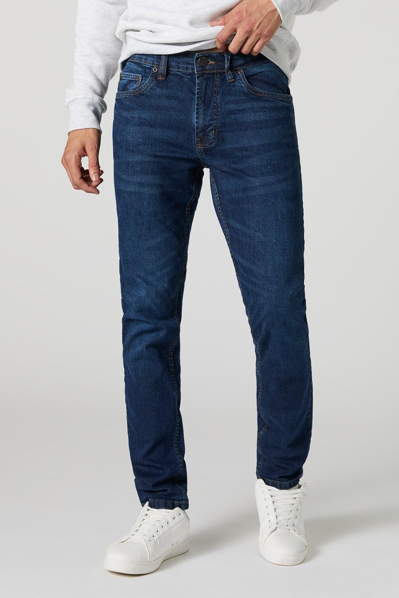 Dark Wash Slim Jean Male Product Image